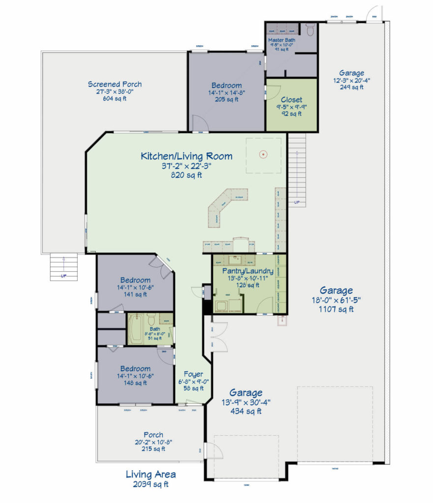 Gardens RV Village - Orchid 322 Luxury Floor Plan