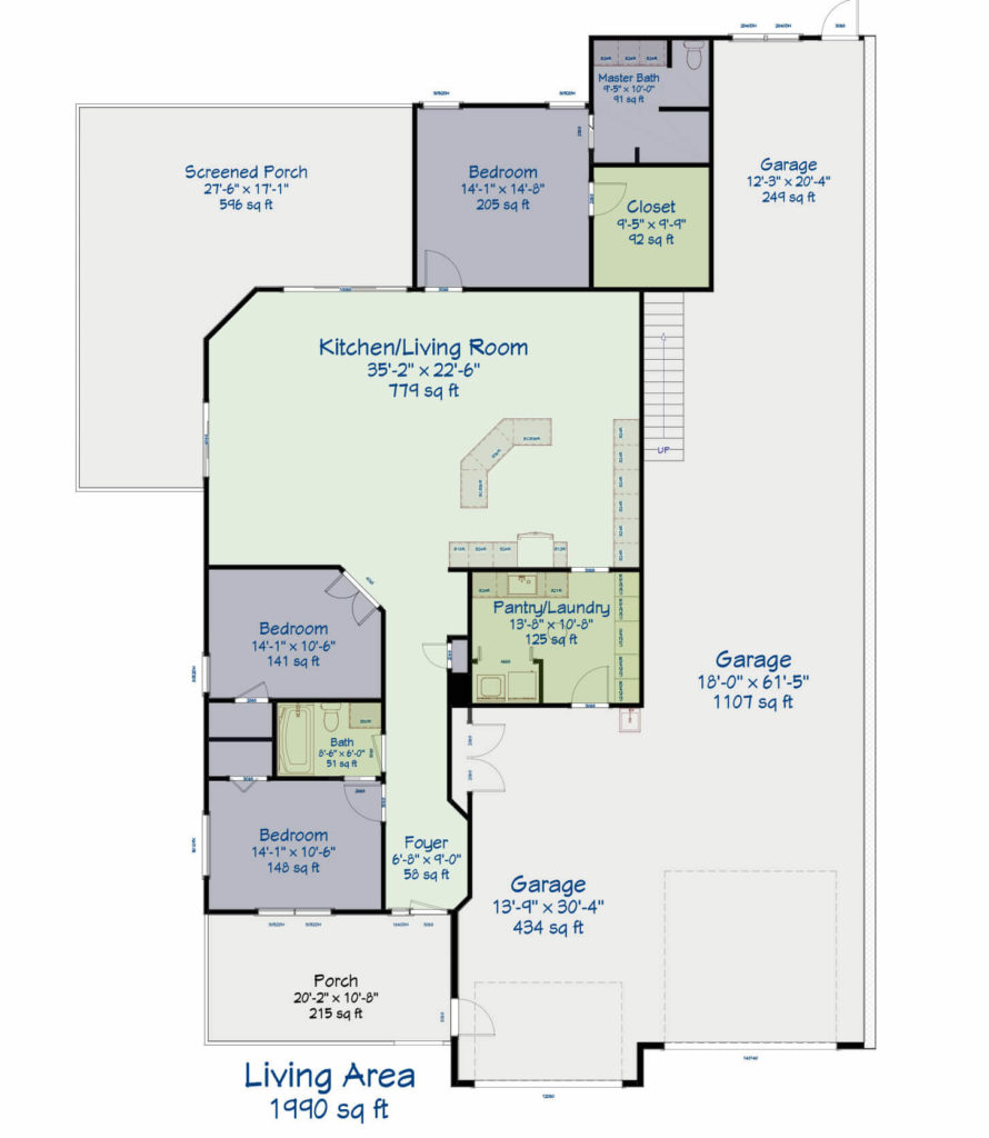 Gardens RV Village - Orchid 323 Luxury Floor Plan